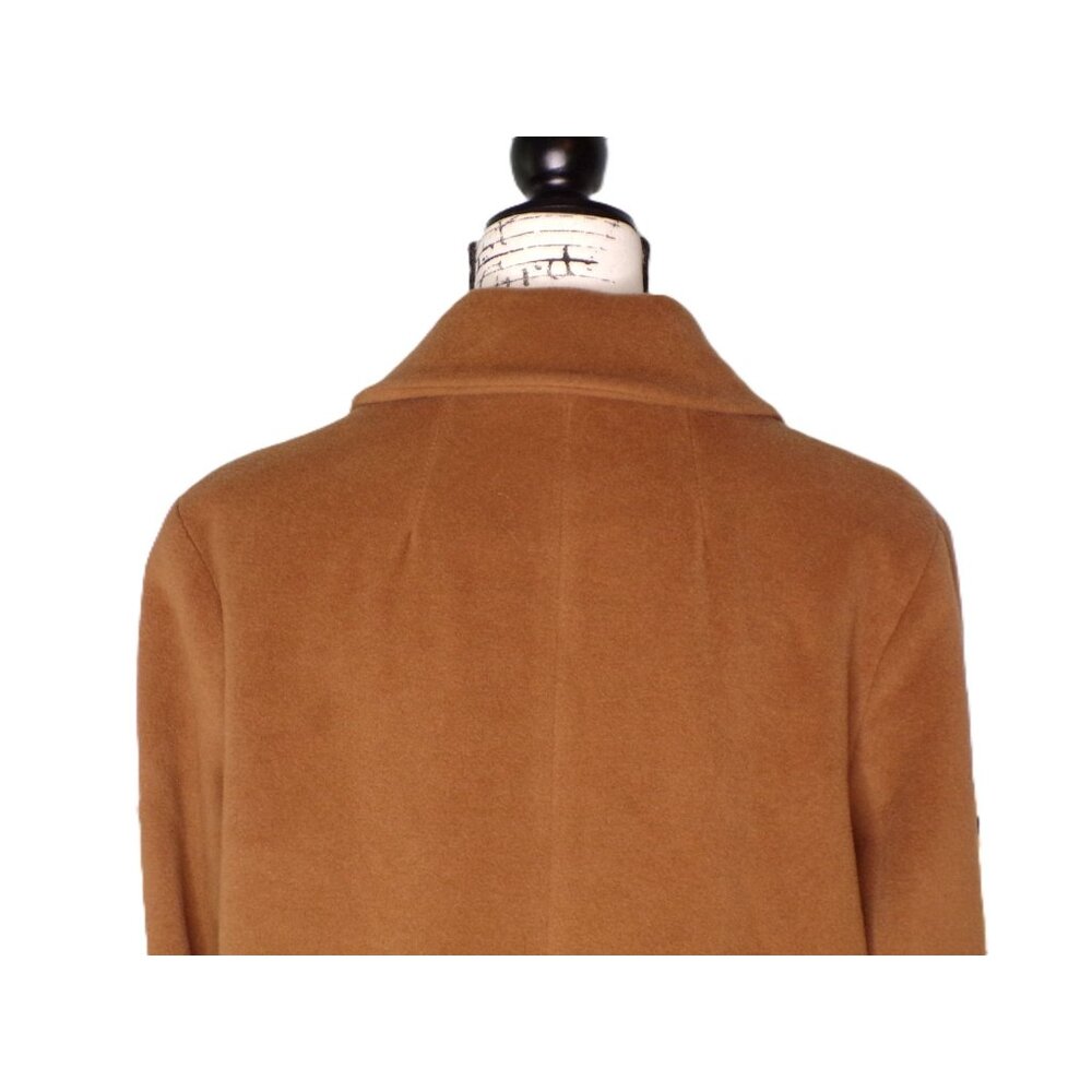 🆕FLEURETTE Luxe Wool Blend Coat Camel 10 - Picture 7 of 11